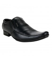 Le Costa Black Formal Shoes for Men - LCF0011